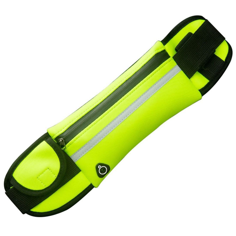 Bolsa de Cintura Desportiva com Suporte para Garrafa e Auriculares
