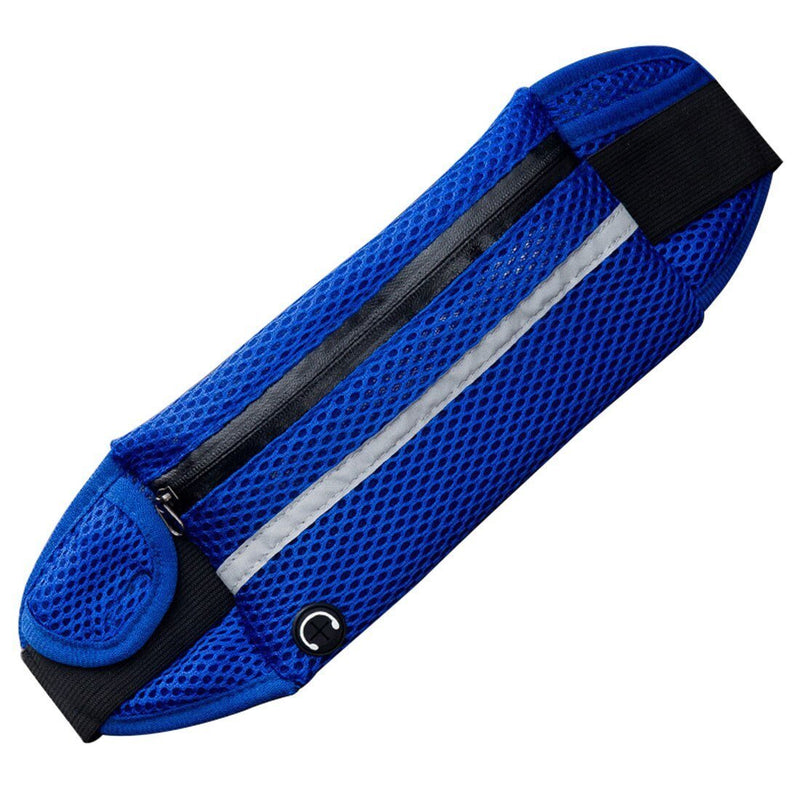 Bolsa de Cintura Desportiva com Suporte para Garrafa e Auriculares