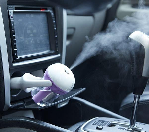 Umidificador de Ar de carro e Difusor de Óleo Essencial de Aromaterapia